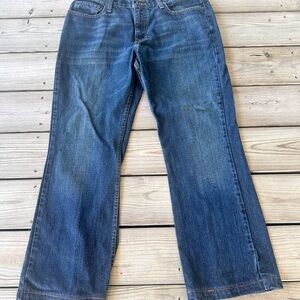 H20N men's slim bootcut jeans Darkwash 34 x 30